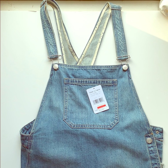 Free People Dresses & Skirts - FREE PEOPLE 🦋 denim mini jumper